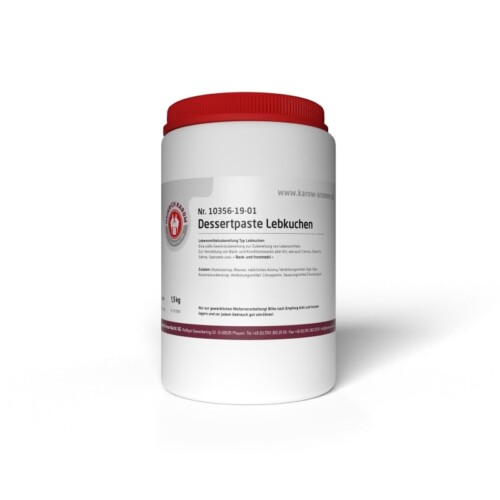 Gingerbread Dessert Paste 12 Taste